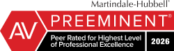 Martindale AV Preeminent Martindale AV Preeminent